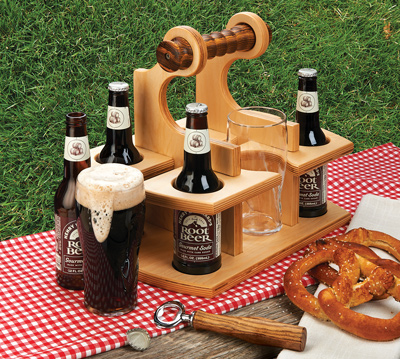 Be A Picnic Hero With This Cool Beverage Caddy