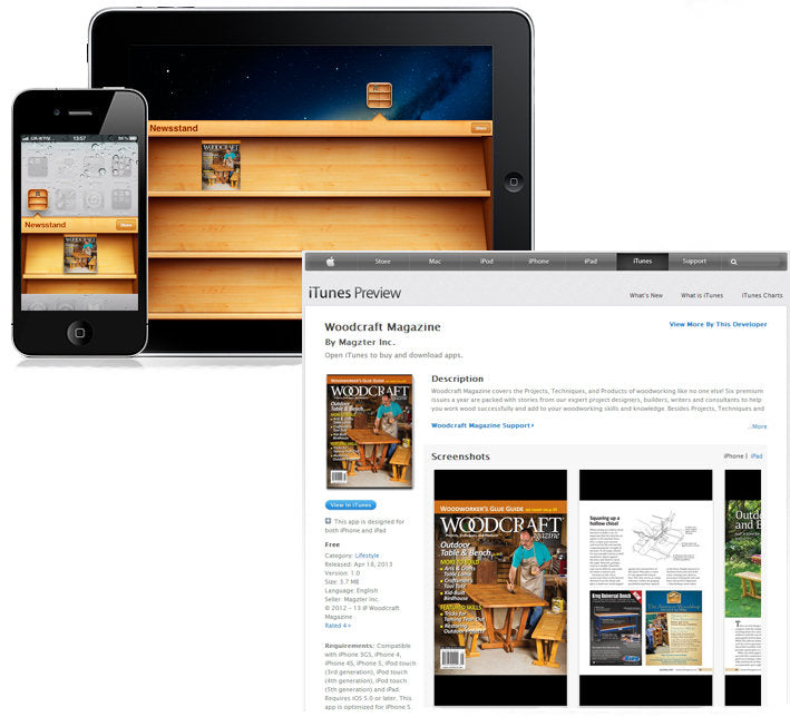 Woodcraft Magazine App Now Available