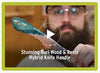 Video: Stunning Burl Wood & Resin Hybrid Knife Handle