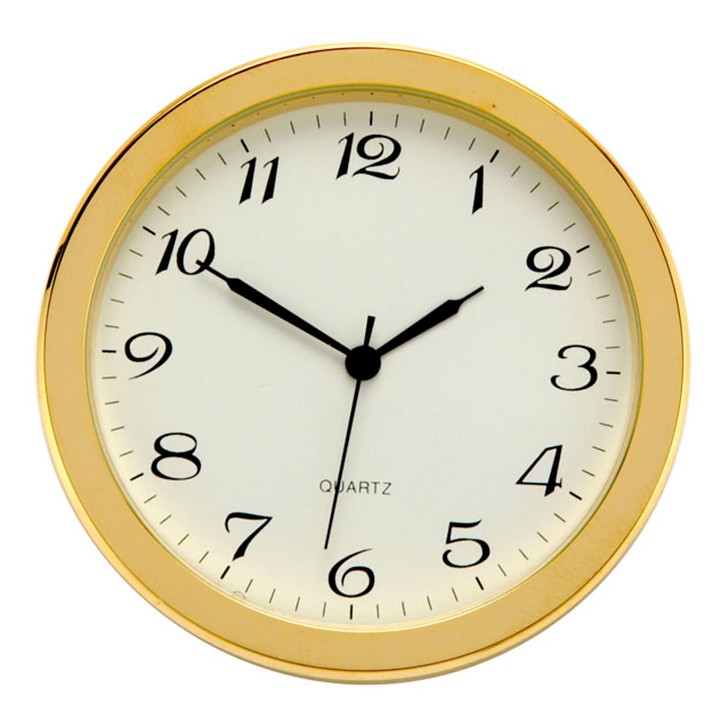 WoodRiver Brass FitUp, Arabic Numbers, White Dial, 50mm Woodcraft
