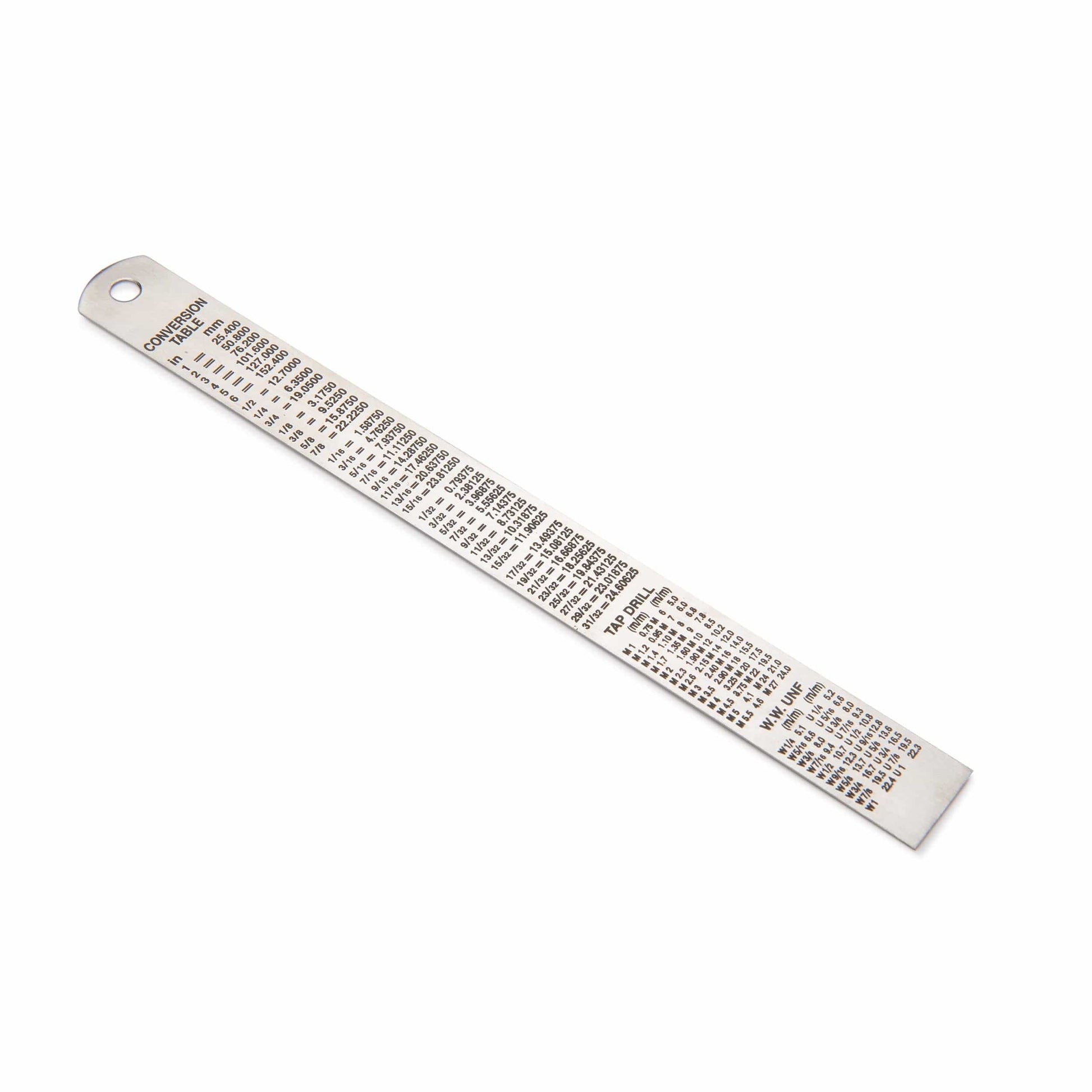 6" WR Stainless Steel Rule alt 1