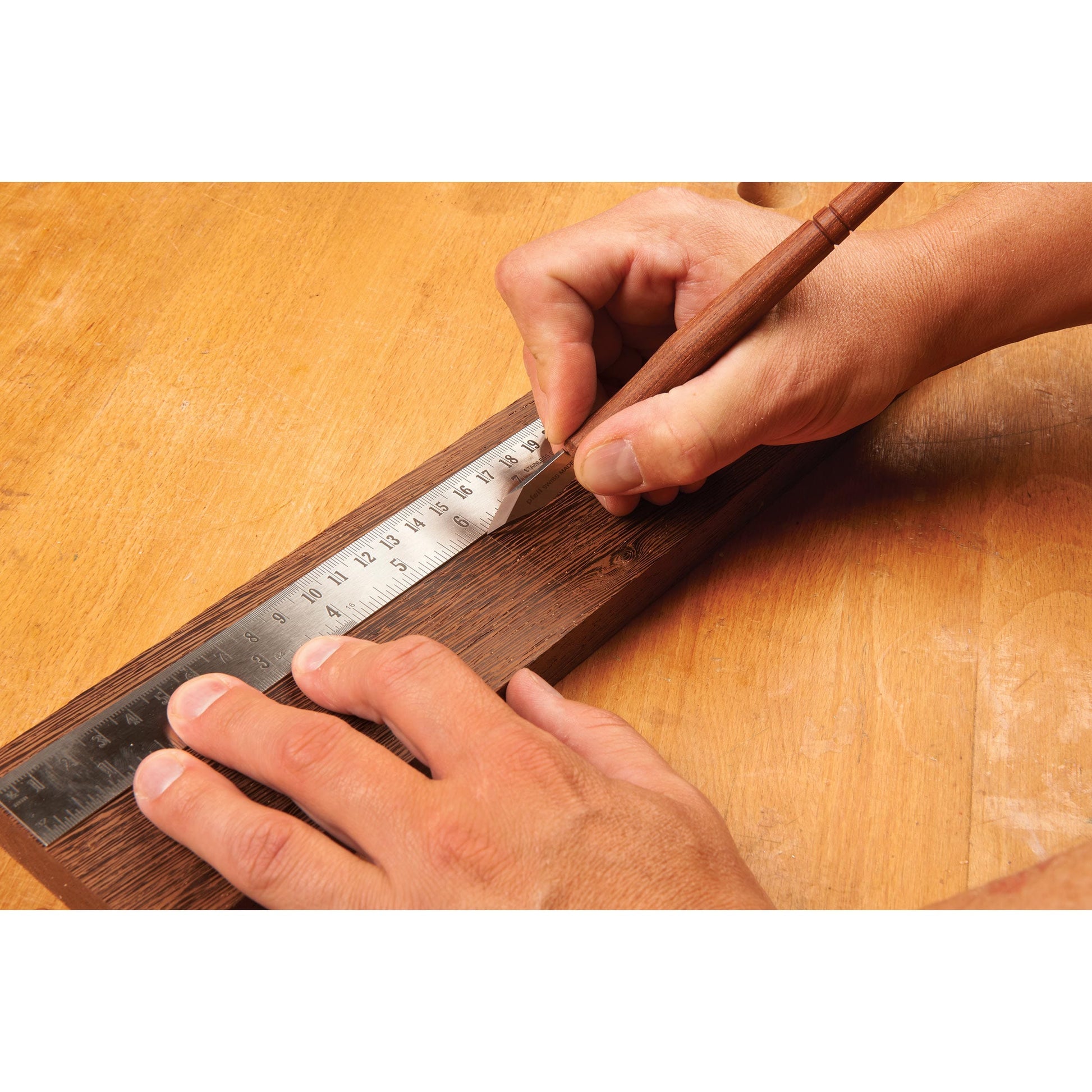 12" WR Stainless Steel Rule alt 2