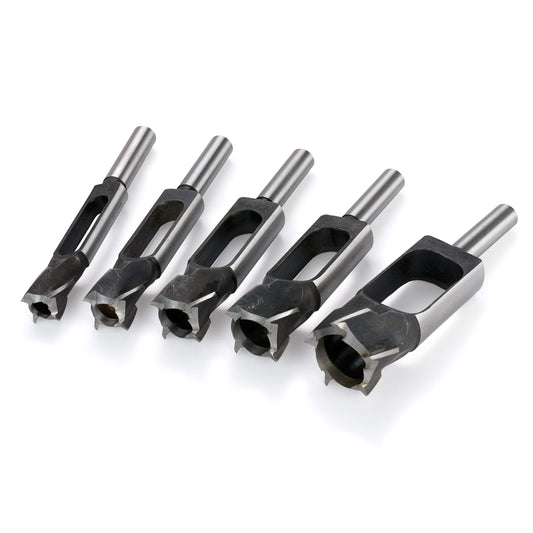 Plug and Tenon Cutter Set - High Carbon Steel - 5 Piece alt 0