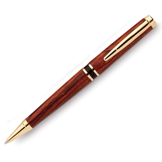 Hart Double Twist Ballpoint Pen Kit - Gold alt 0