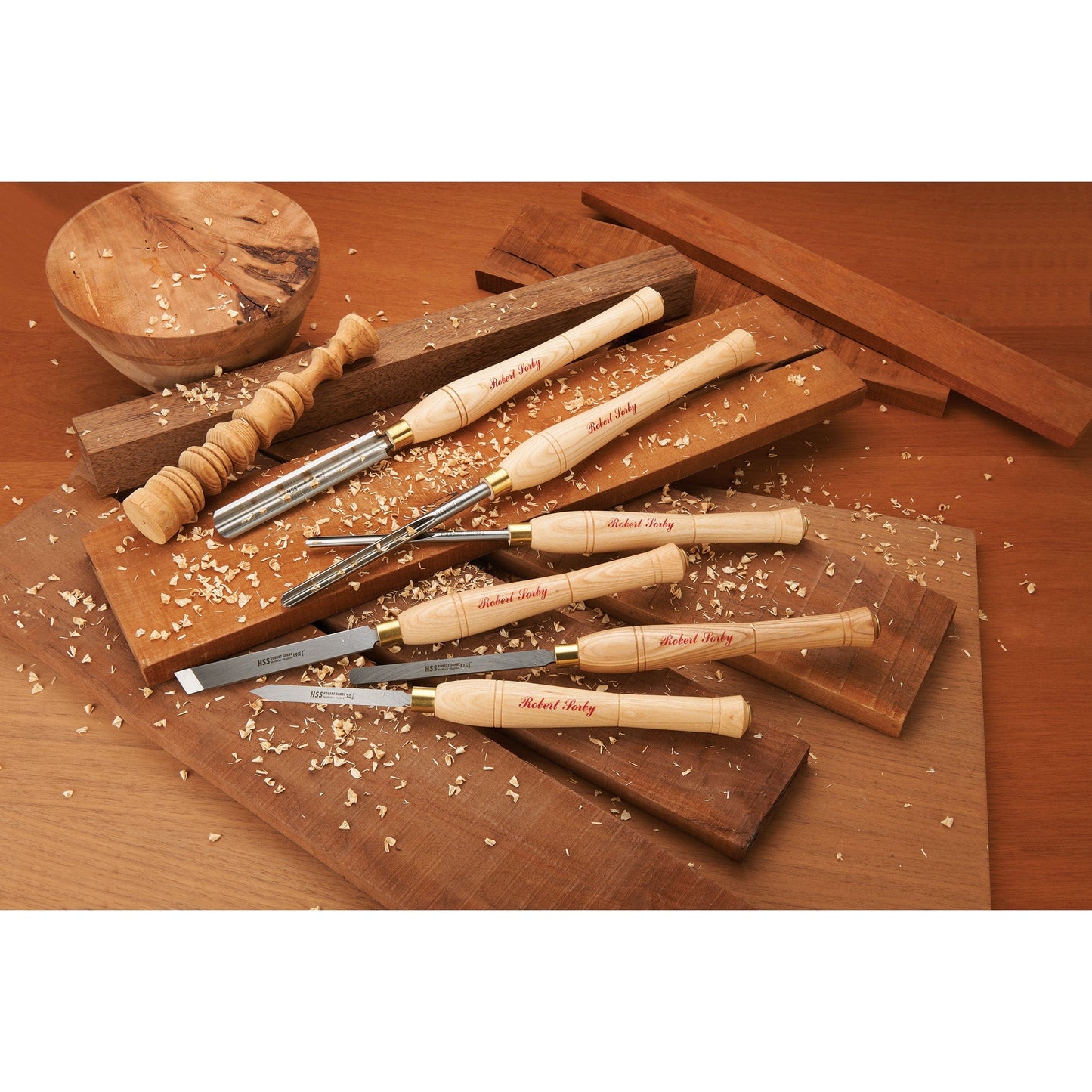 Intermediate Turning Tool Set - HSS - 6 Piece alt 0