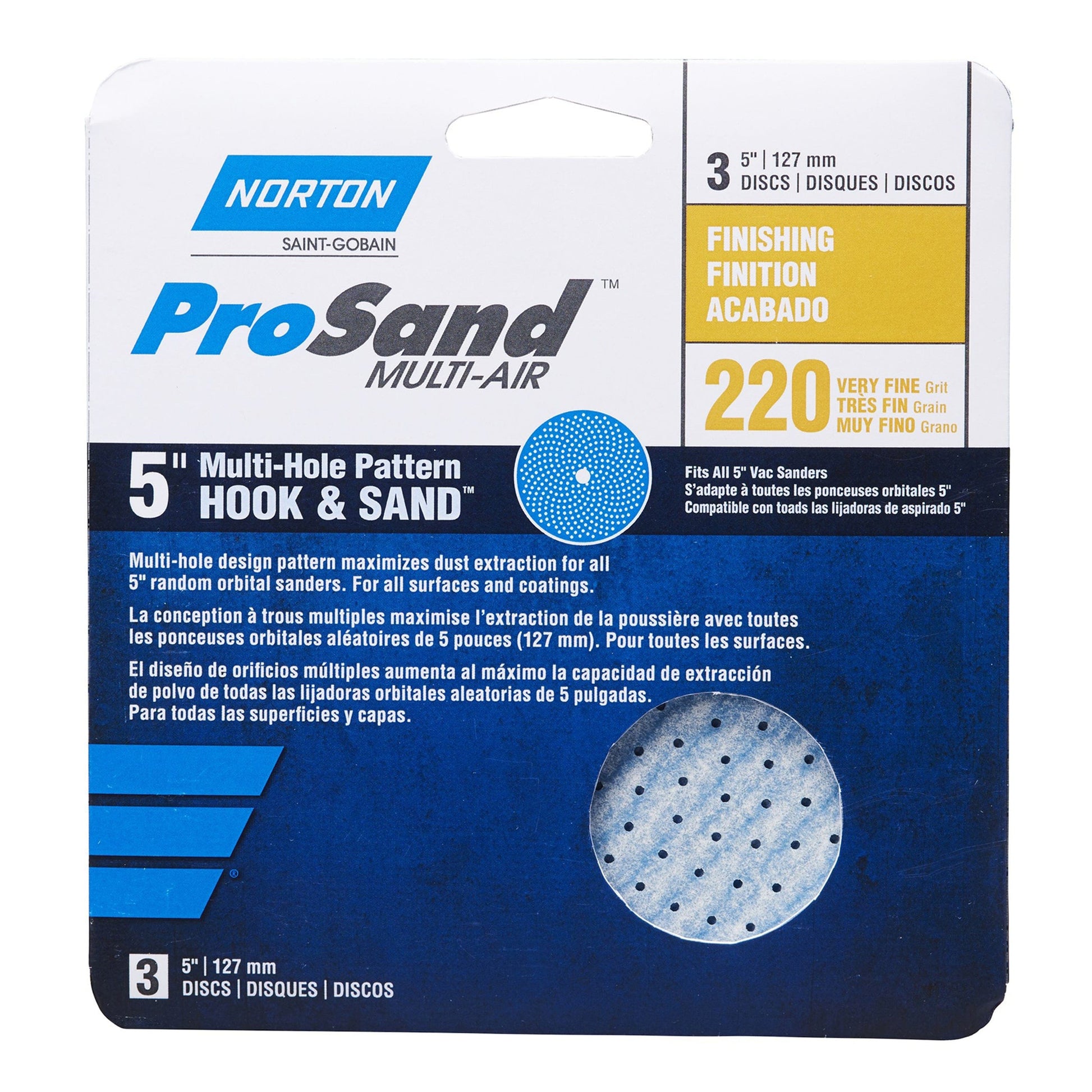 5" H&L MultiAir Disc 220G 3pk alt 1