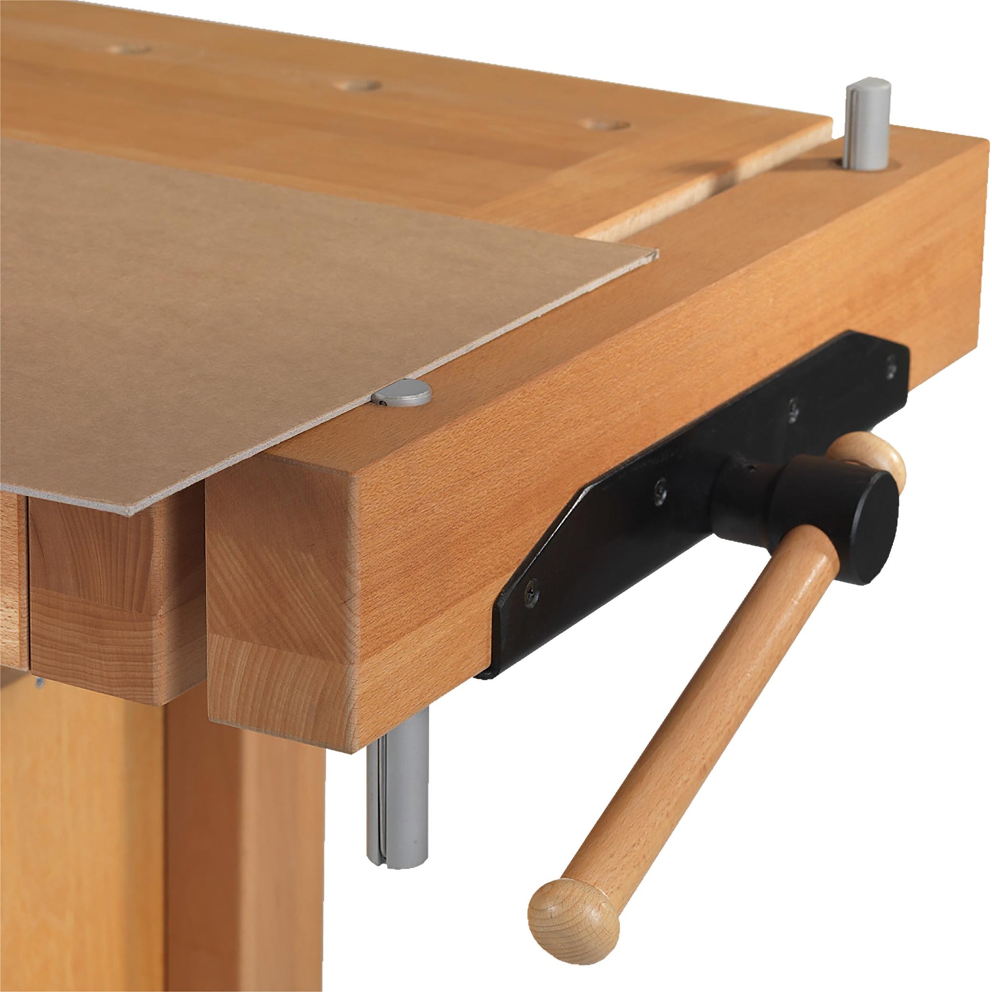 Aluminum Bench Dogs - 1" - 4 Pack alt 0