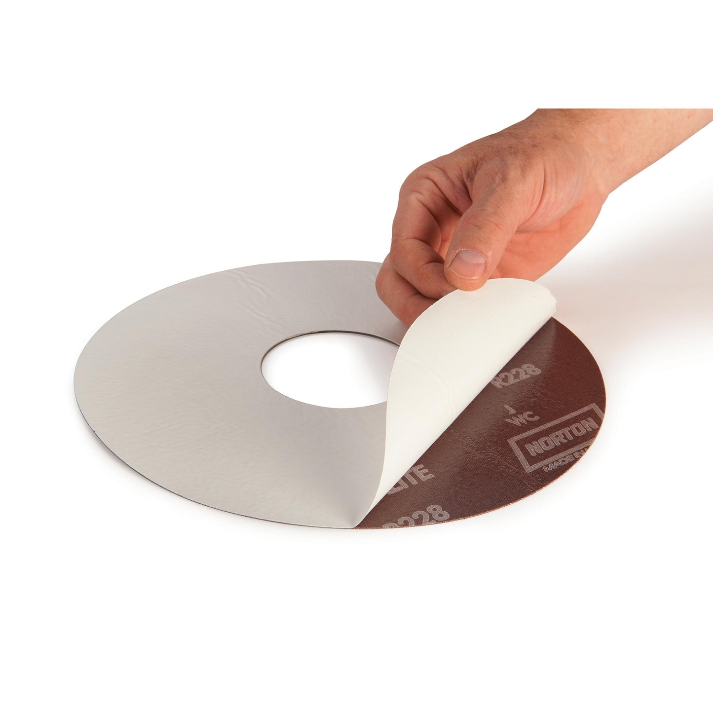 10"X3" PSA DISC 120GRIT alt 2
