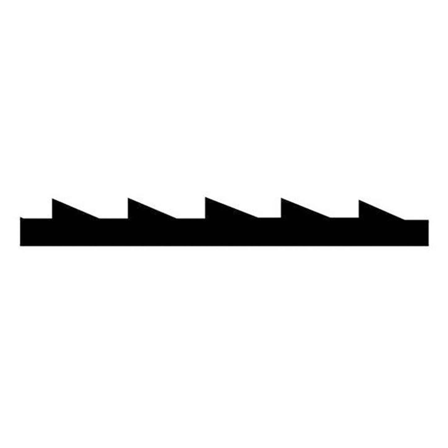 Skip Tooth Scroll Saw Blade - .015" x .035" x #4 x 15 TPI - 12 Pack alt 0