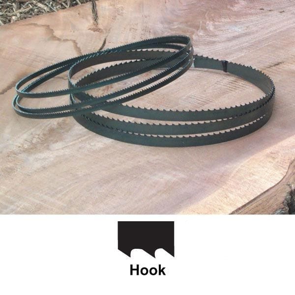 Olson Flex Back Bandsaw Blade 931/2" x 1/4" x 4 TPI Hook Tooth Woodcraft