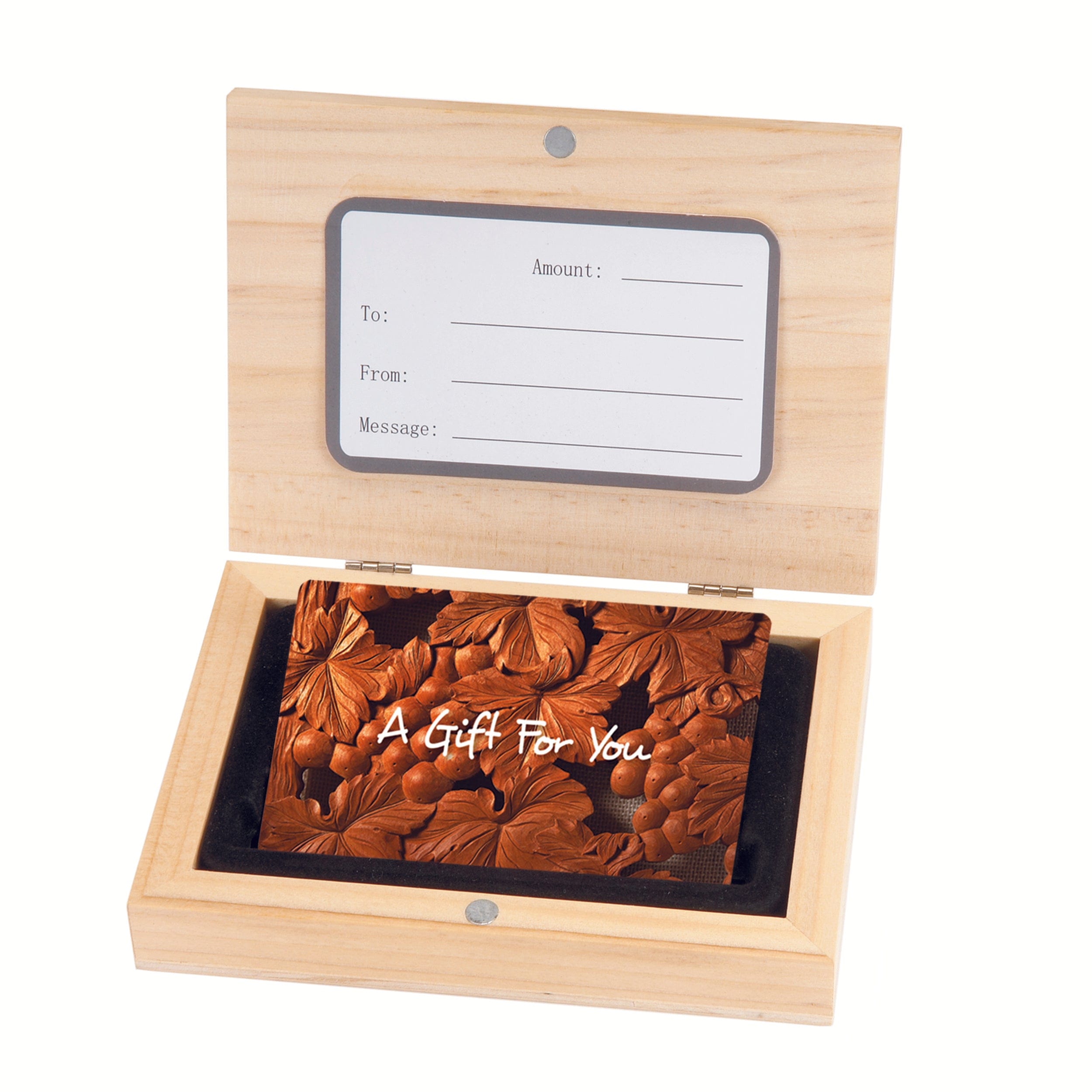 Woodcraft Gift Card Box