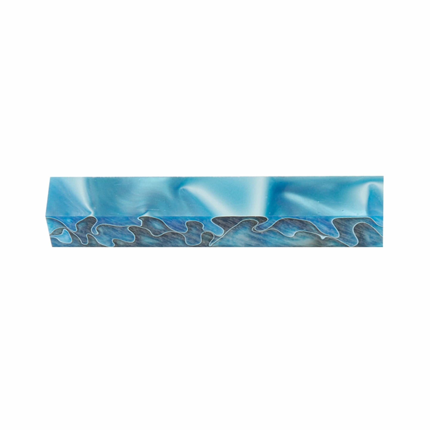 Acrylic blank Persian Blue alt 1