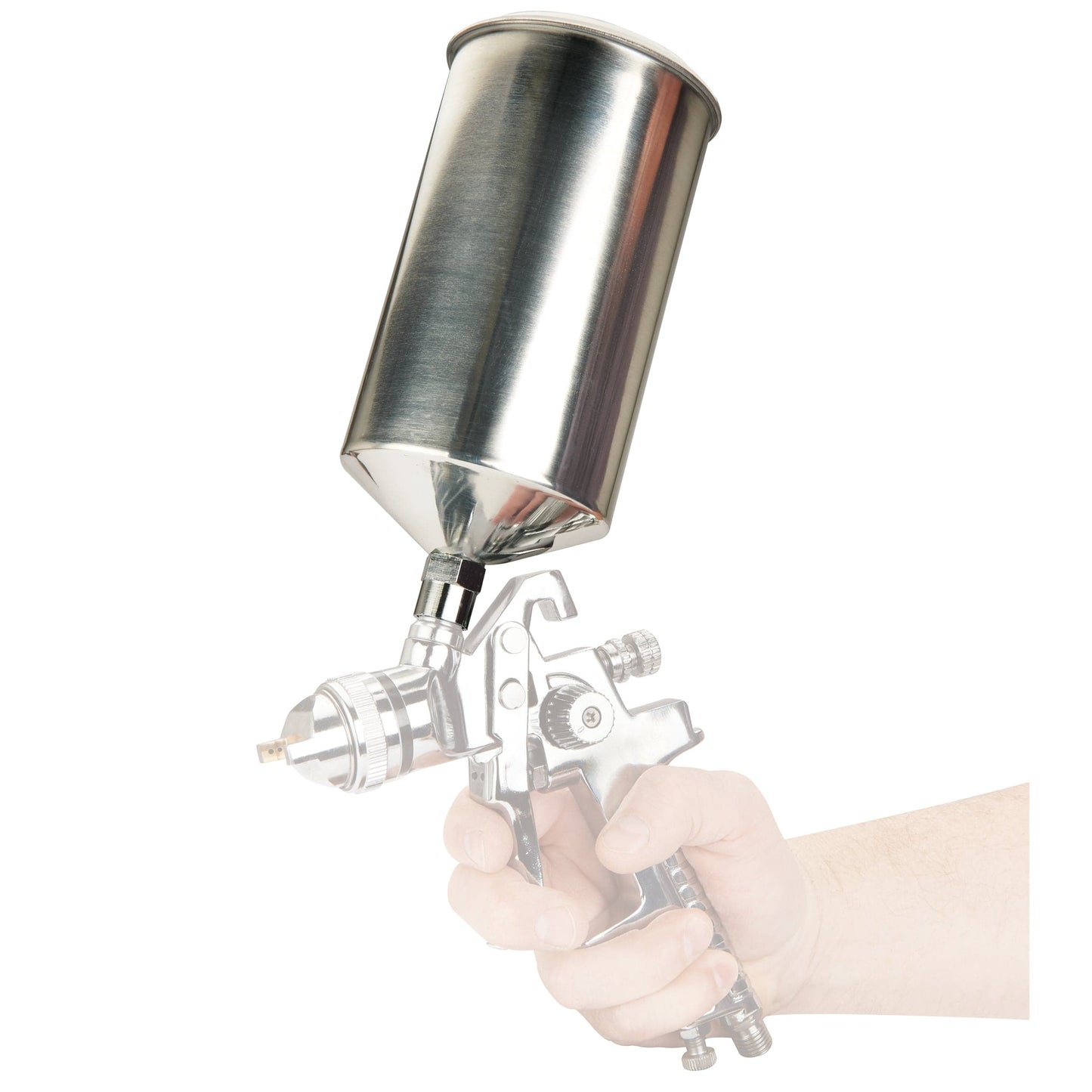 Pro HVLP Aluminum Paint Cup - 1000 cc alt 0