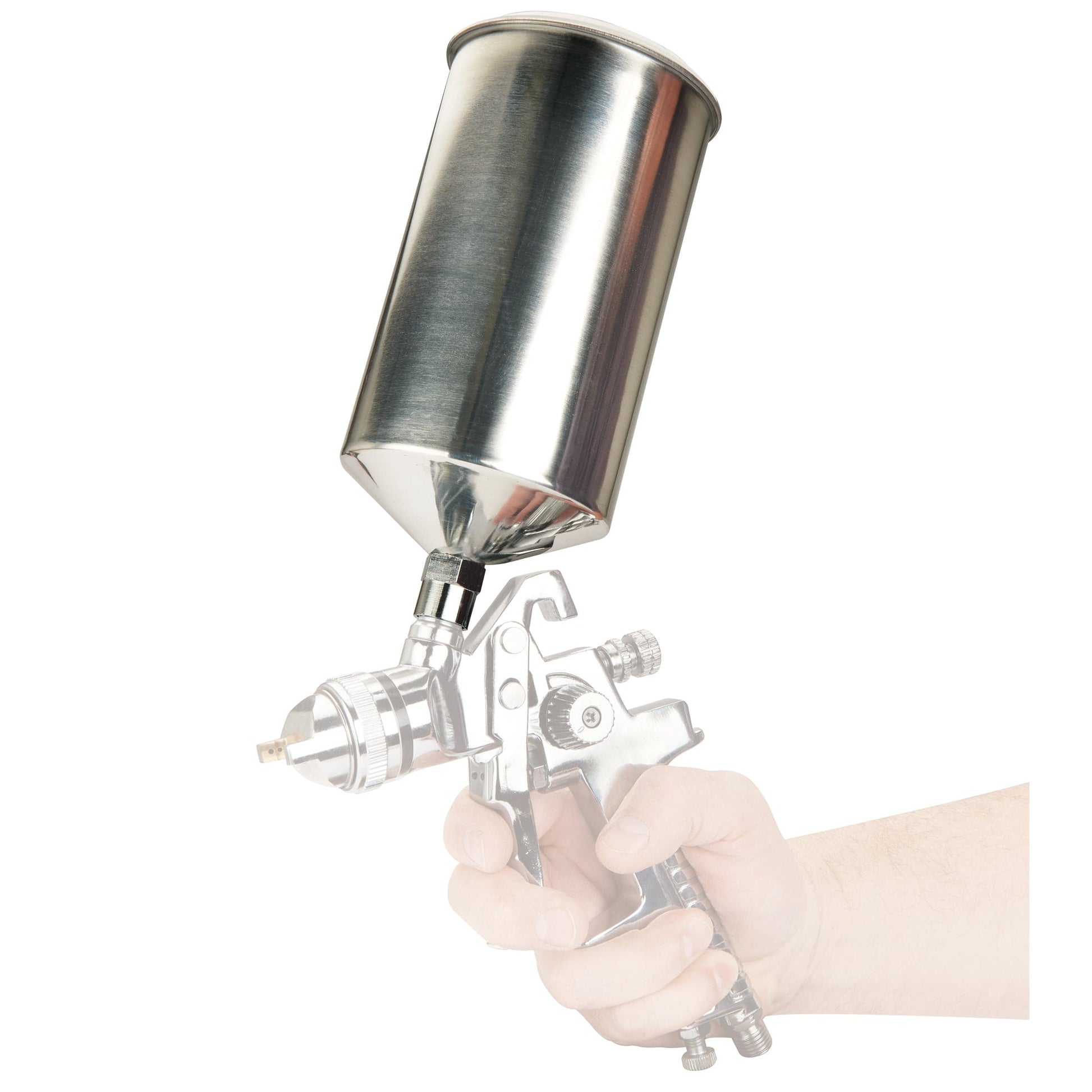Pro HVLP Aluminum Paint Cup - 1000 cc alt 0