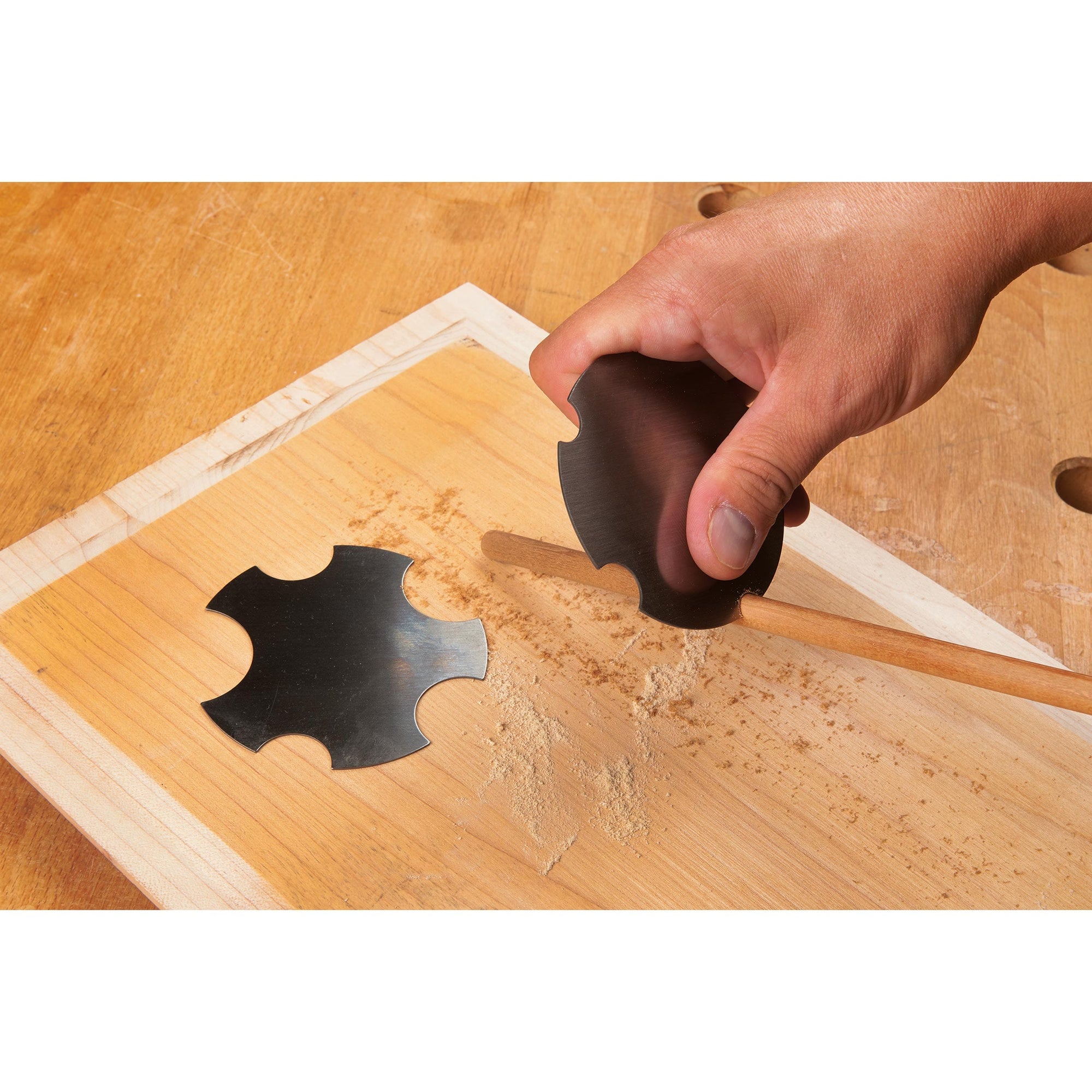 Concave Cabinet Scraper Set - 2 Piece alt 0