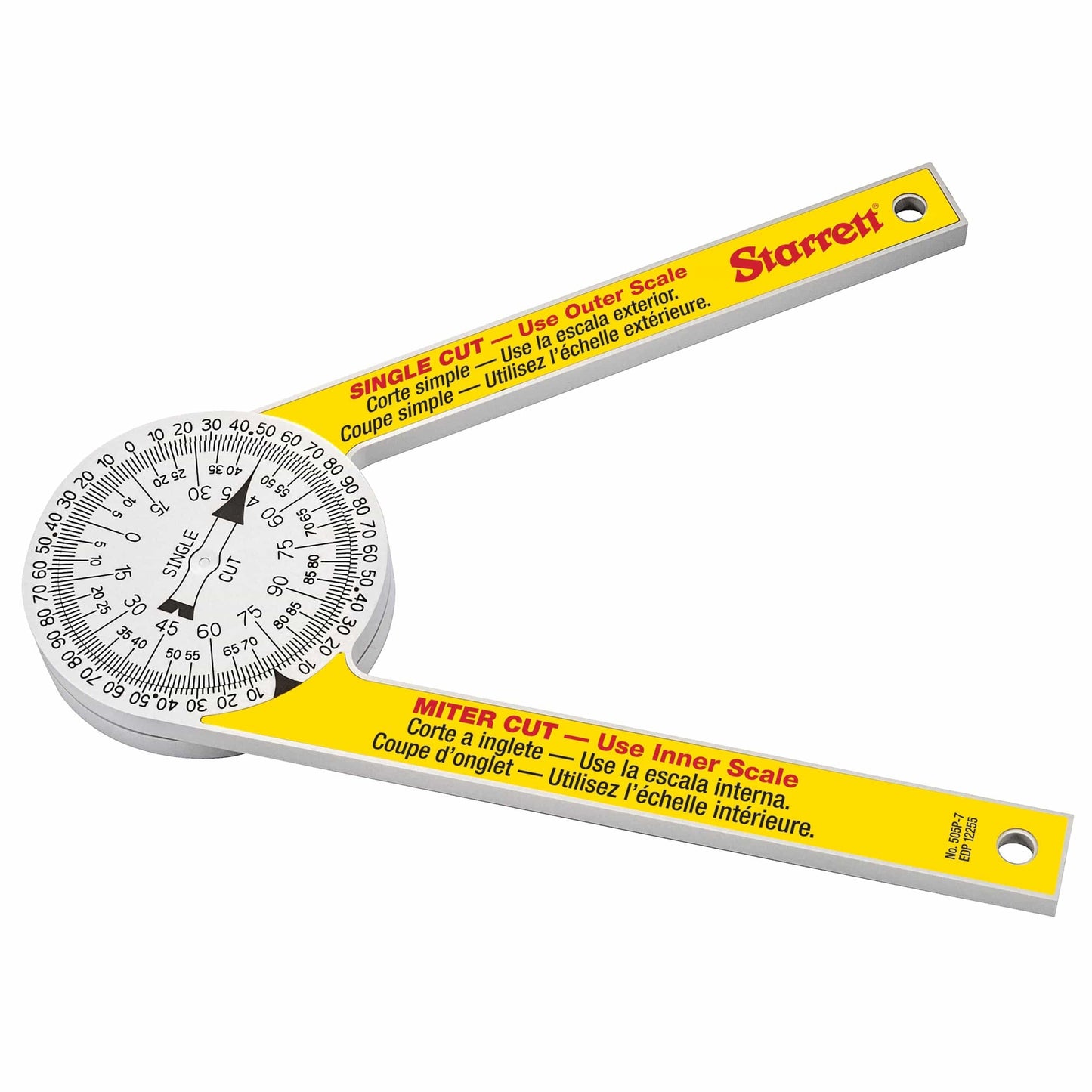Starrett 505P-7 Protractor alt 0
