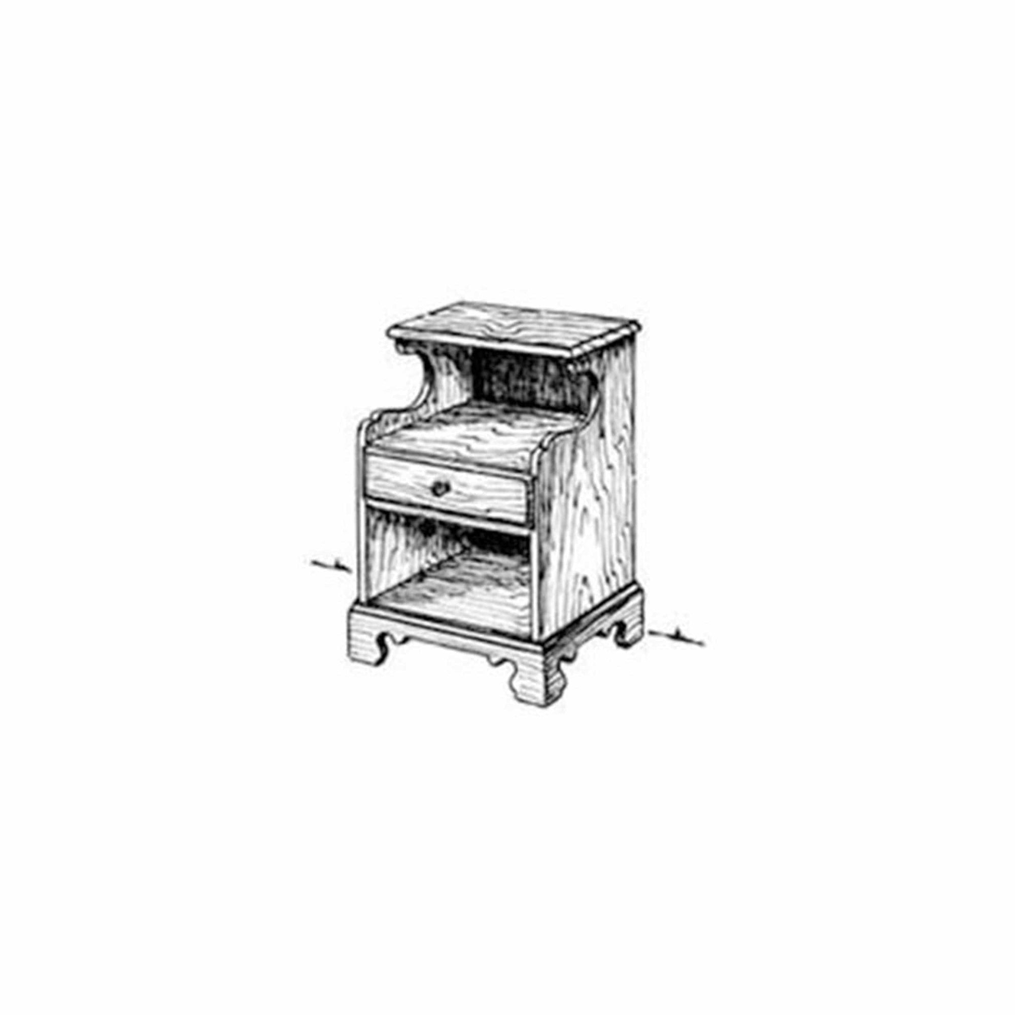 Woodworking Project Paper Plan to Build Phone Stand Table alt 0