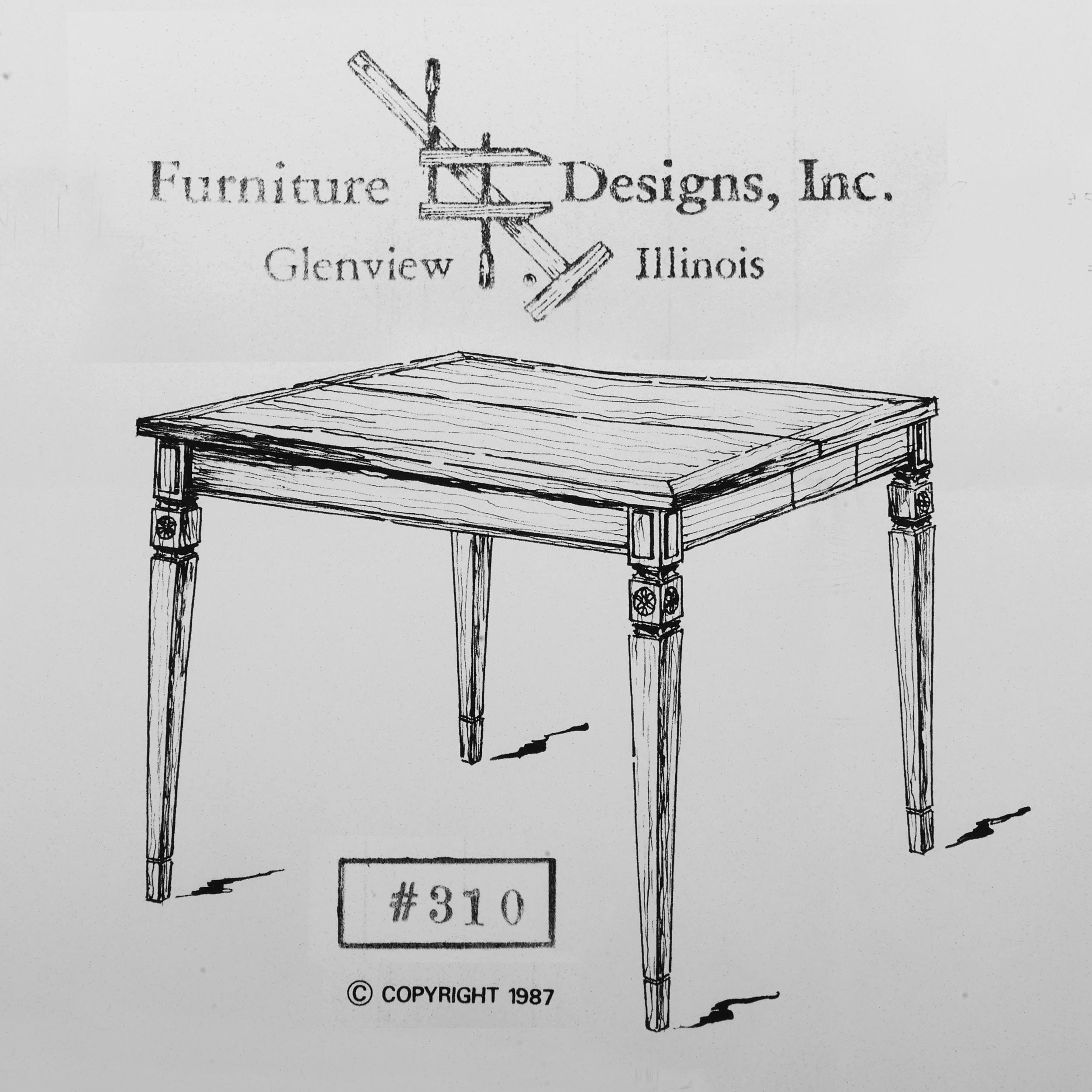 Woodcraft Woodworking Project Paper Plan to Build Folding Card Table ...