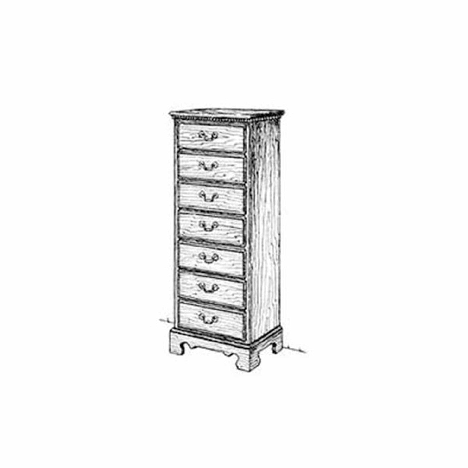 Woodworking Project Paper Plan to Build Lingerie Chest alt 0