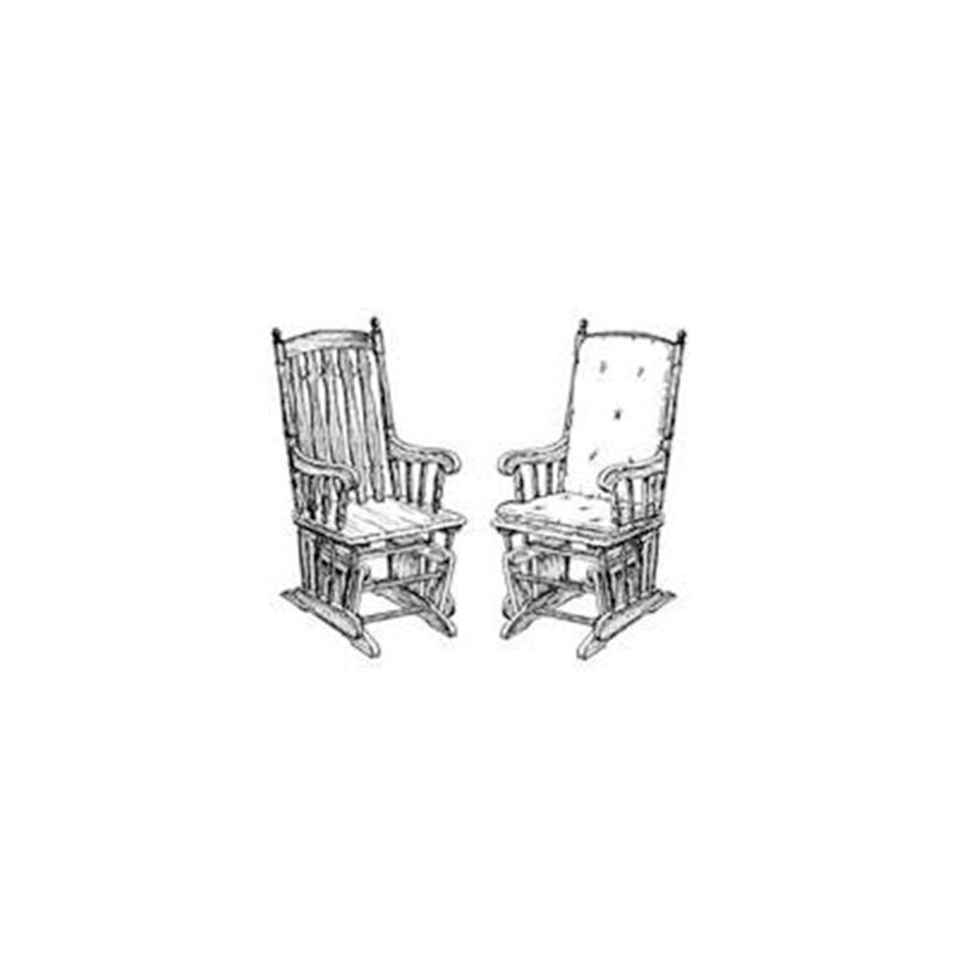 Woodworking Project Paper Plan to Build Glider Chair alt 0