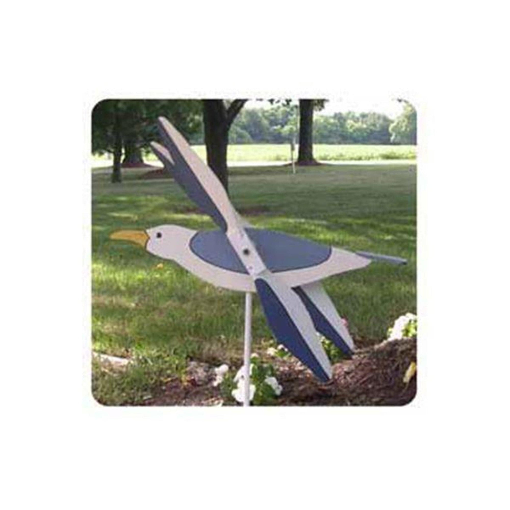 Woodworking Project Paper Plan to Build Seagull Whirligig alt 0