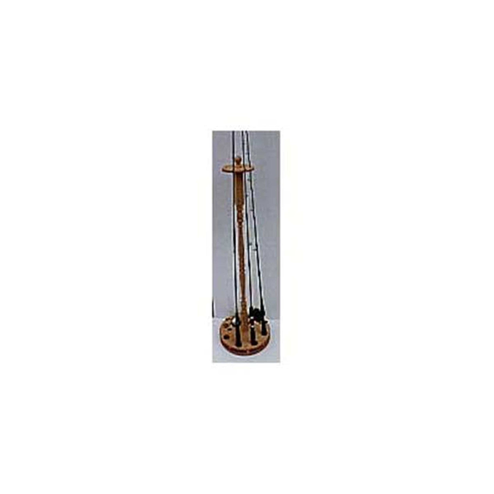 Woodworking Project Paper Plan to Build Fishing Pole Stand alt 0