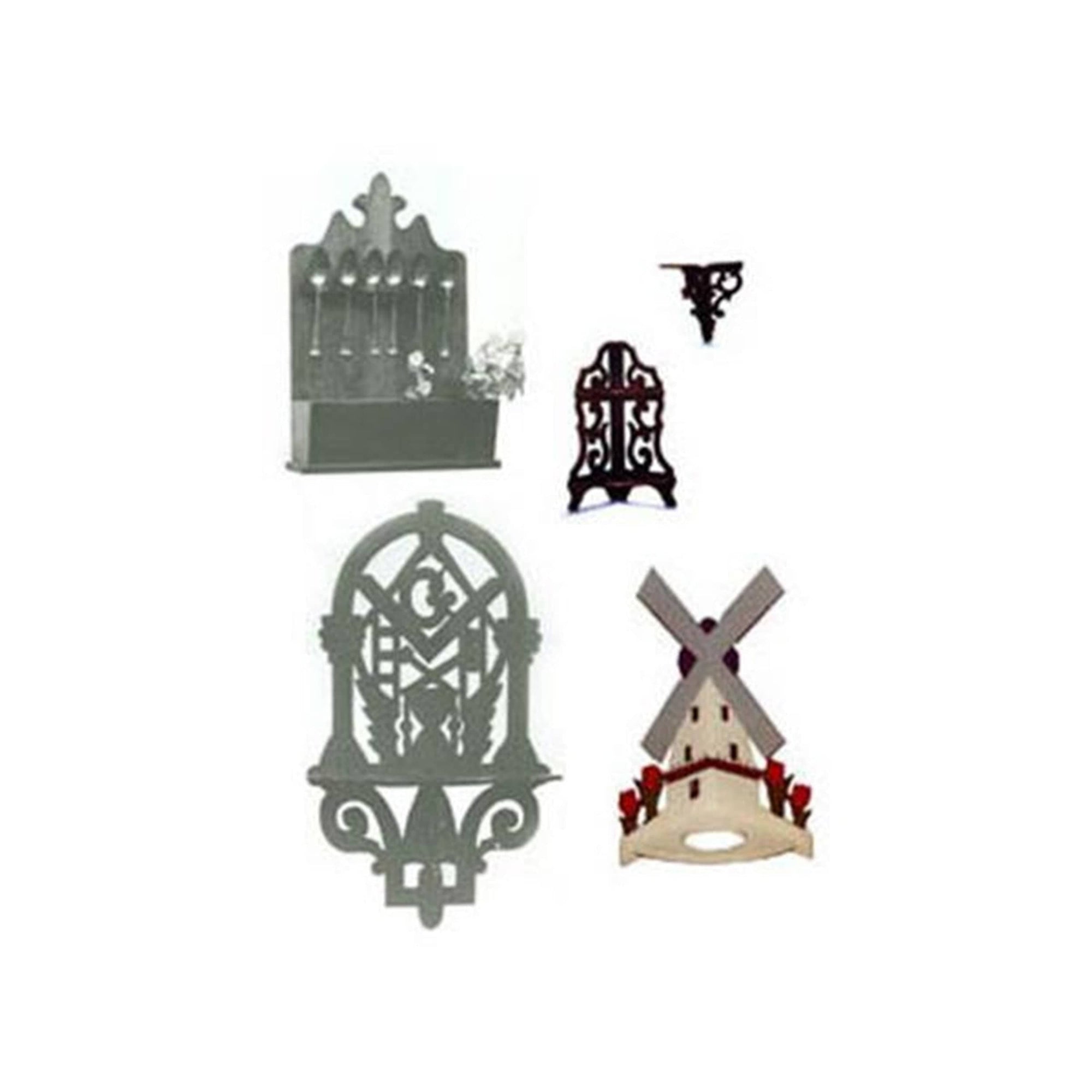 Woodworking Project Paper Plan to Build 10 Scrollsaw Shelf alt 0