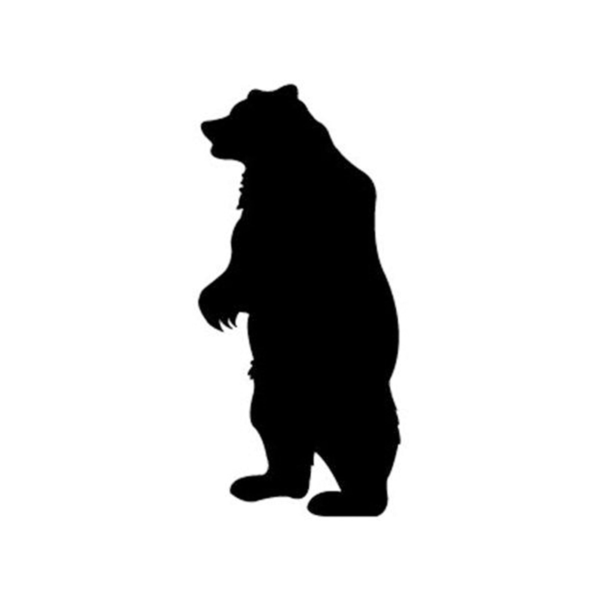 Woodworking Project Paper Plan to Build 5' Curious Grizzly Shadow alt 0