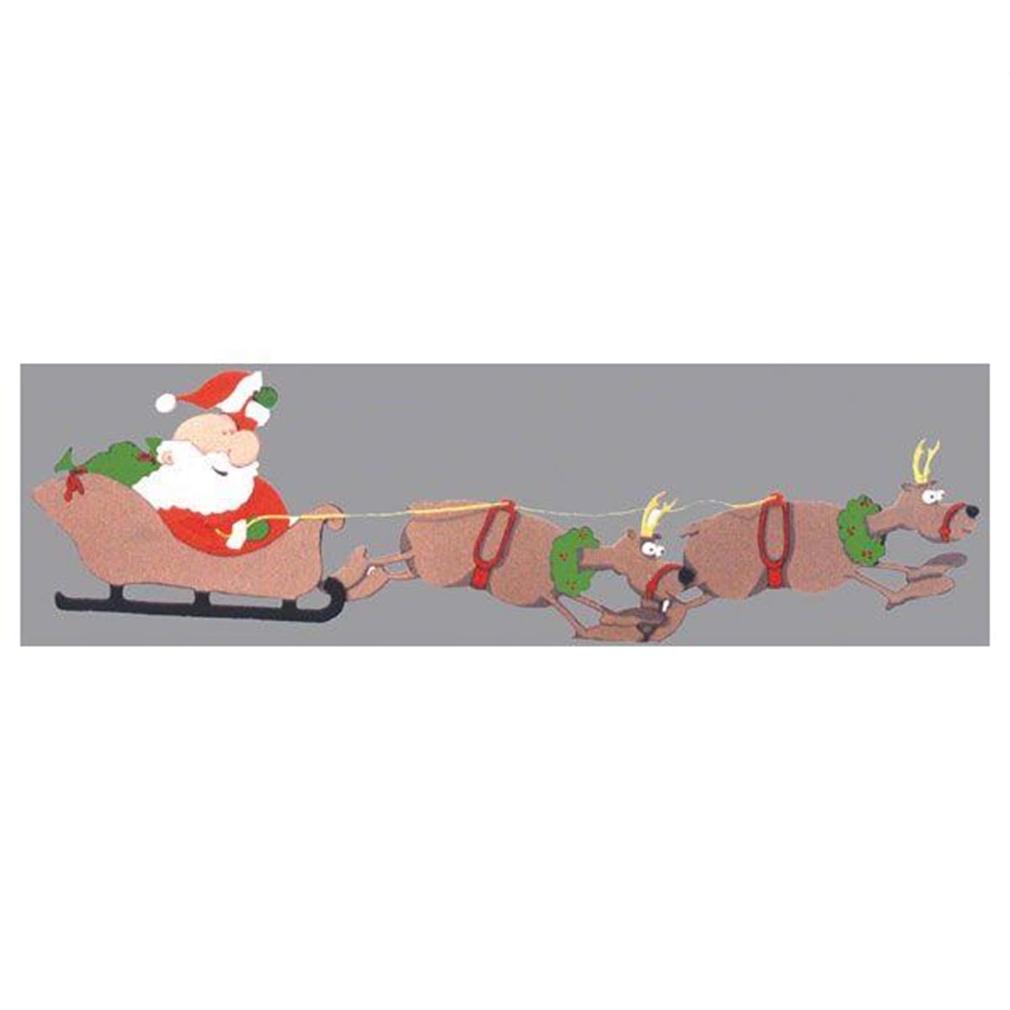 Woodworking Project Paper Plan to Build Santa and Reindeer alt 0