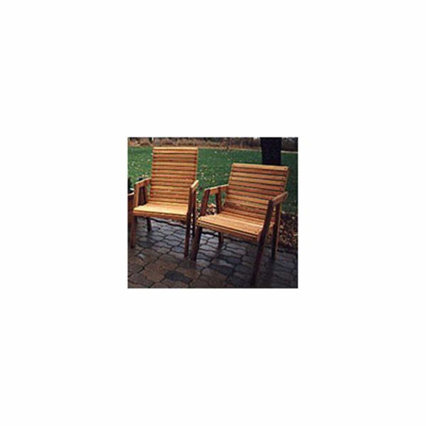 Woodworking Project Paper Plan to Build Patio Chairs alt 0