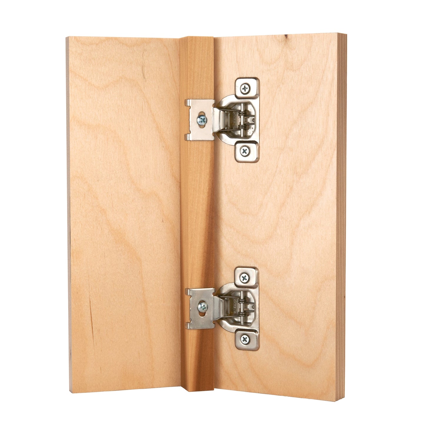 110° 1/2" Overlay Hinge Pair alt 0