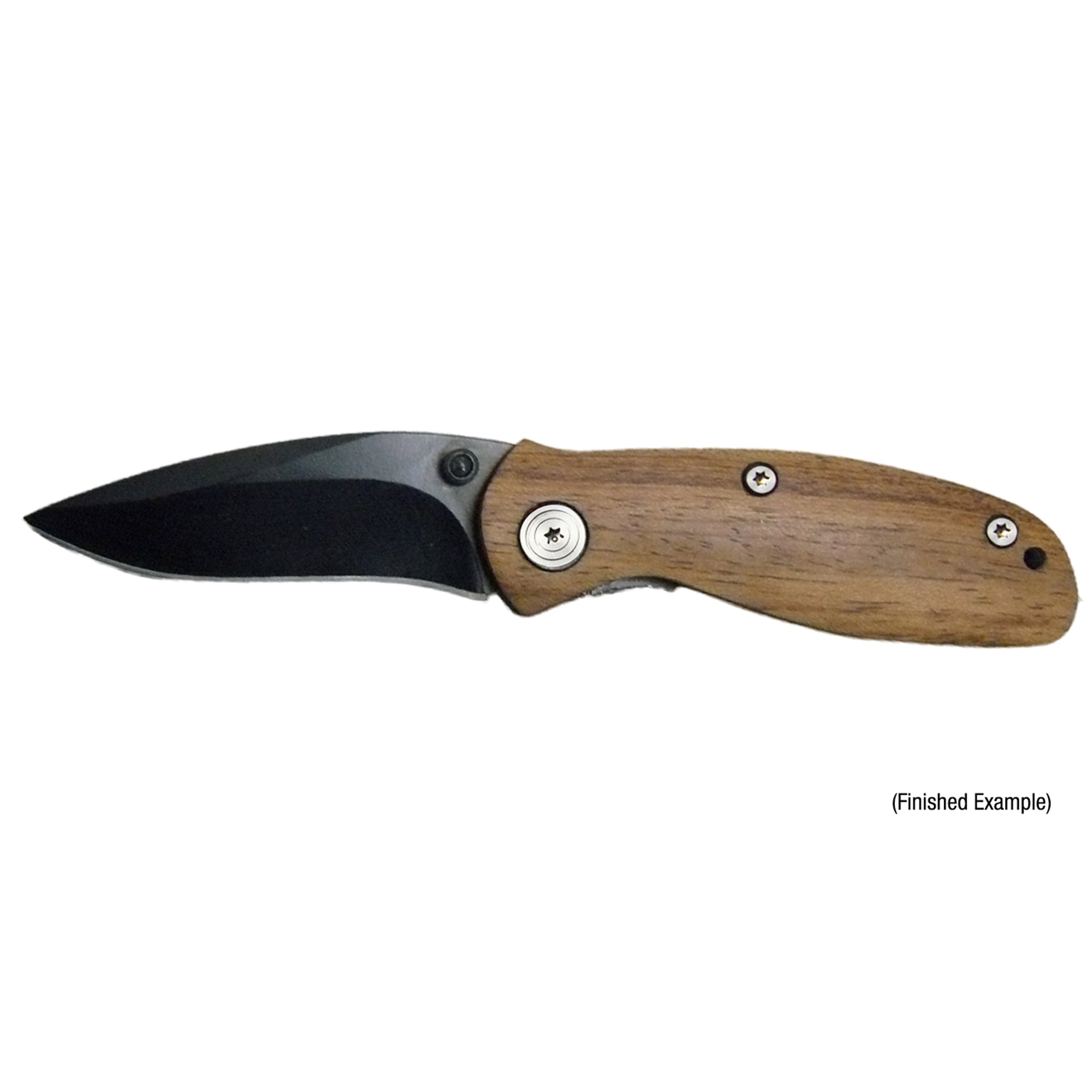 Sarge Liner Lock Pocketknife for Hunting and Fishing - 5 - Unfinished Kit
