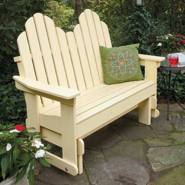 Glider chair top plans