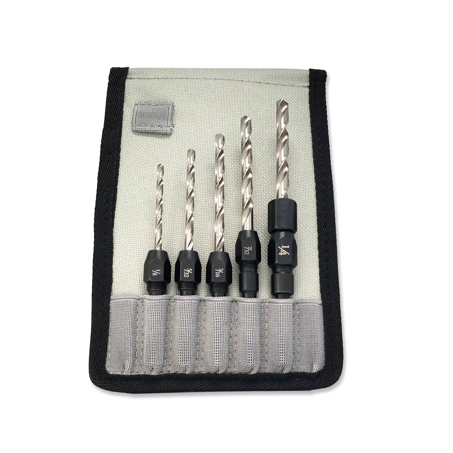 5 pc Drill Bit Adapter Set in Belt Clip Pouch Festool alt 0