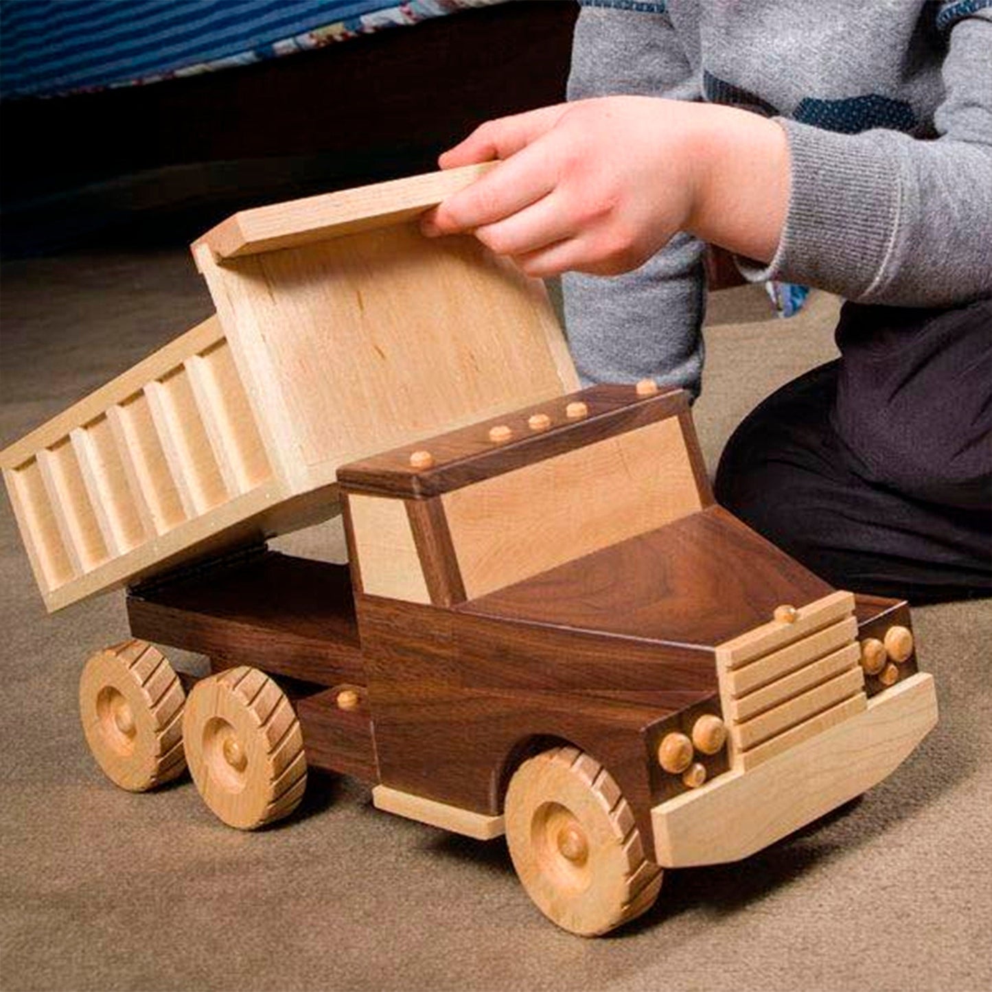 Tough Enough Dump Truck - Paper Plan alt 0