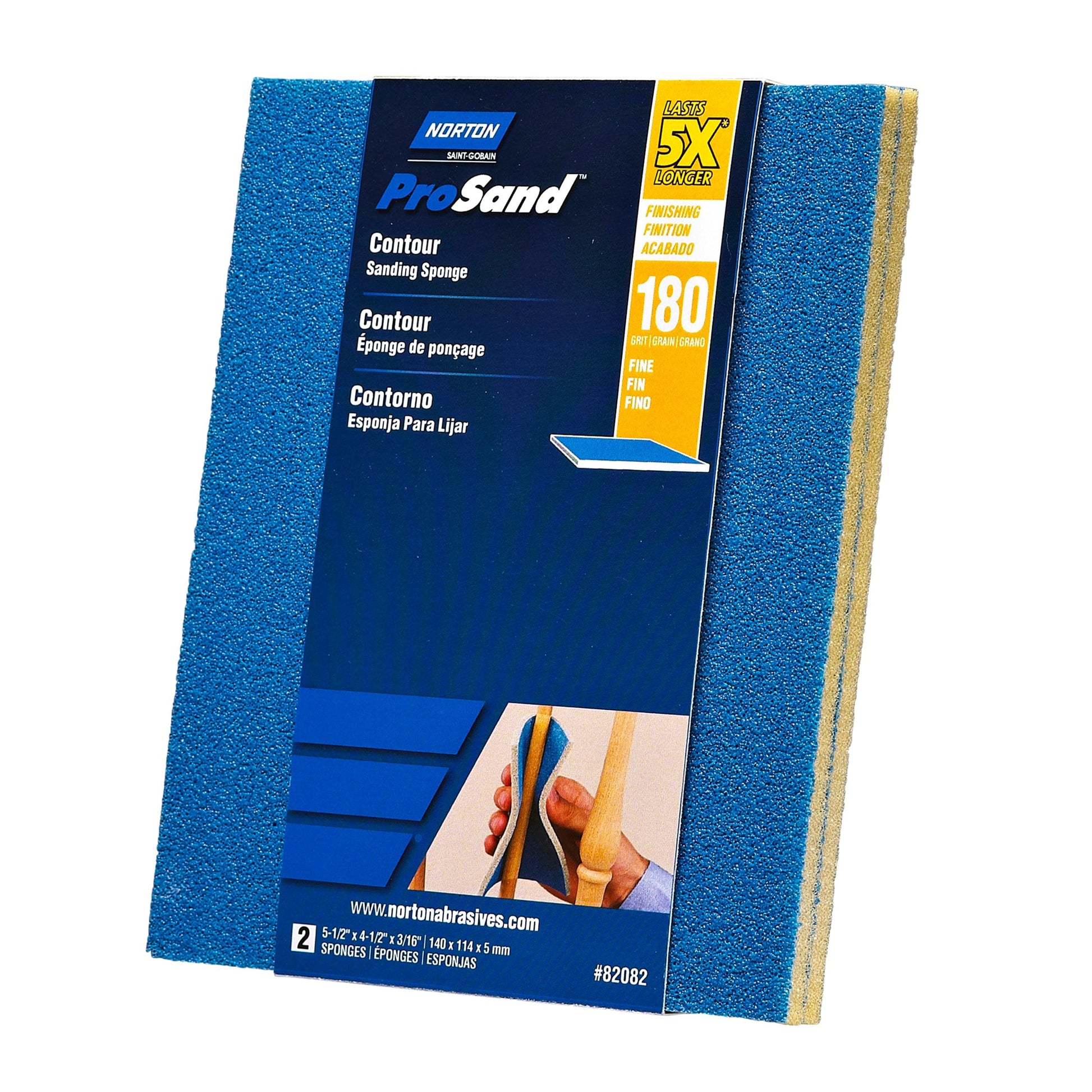 5X CT Sanding Sponge 180G alt 0