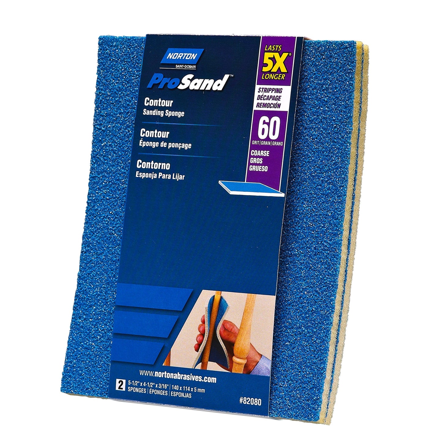 5X CT Sanding Sponge 60G alt 0