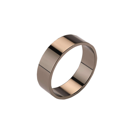Gun Metal Accent Band Plain alt 0