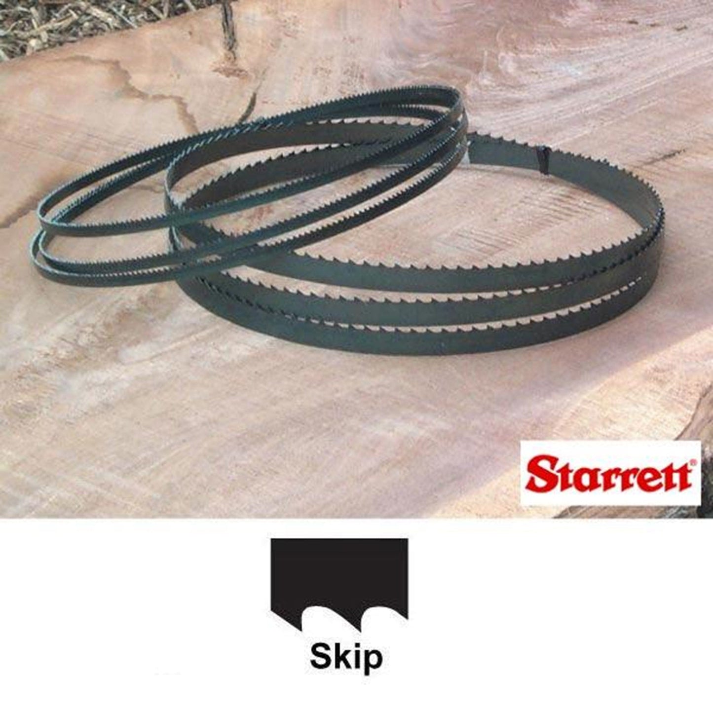 Duratec SFB Bandsaw Blade - 93-1/2" x 3/4" x .032" - 4 TPI - Skip alt 5