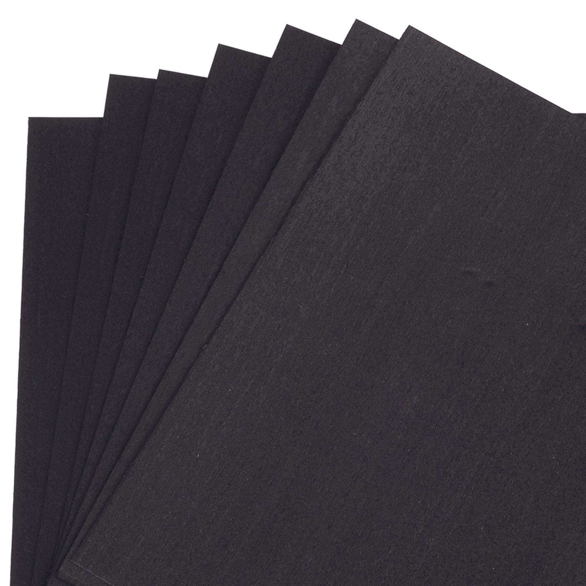 Dyed Wood Veneer Pack - 8" x 8" - Black - 7 Piece alt 0