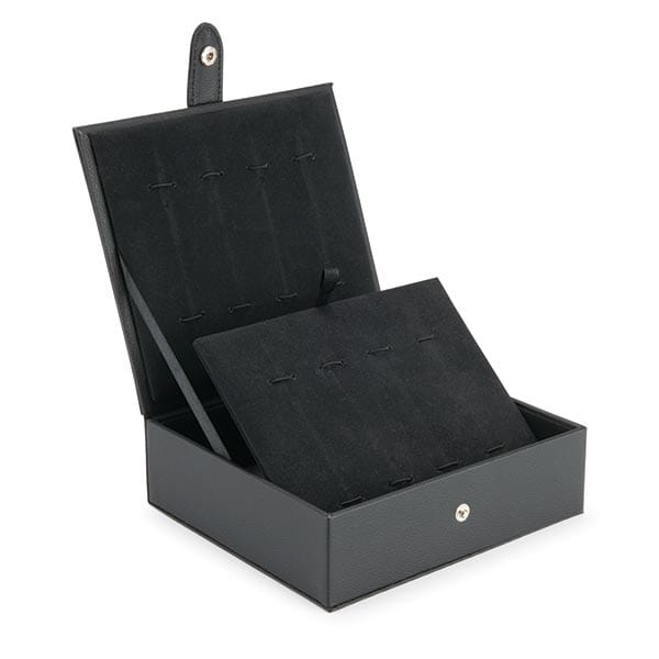 Faux Leather Pen and Pencil Display Case - Black alt 0