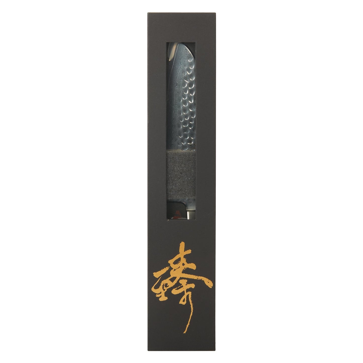 Santoku Knife for Mincing Slicing and Dicing Vegetables - 11-3/4" - Damascus - Unfinished Kit alt 0