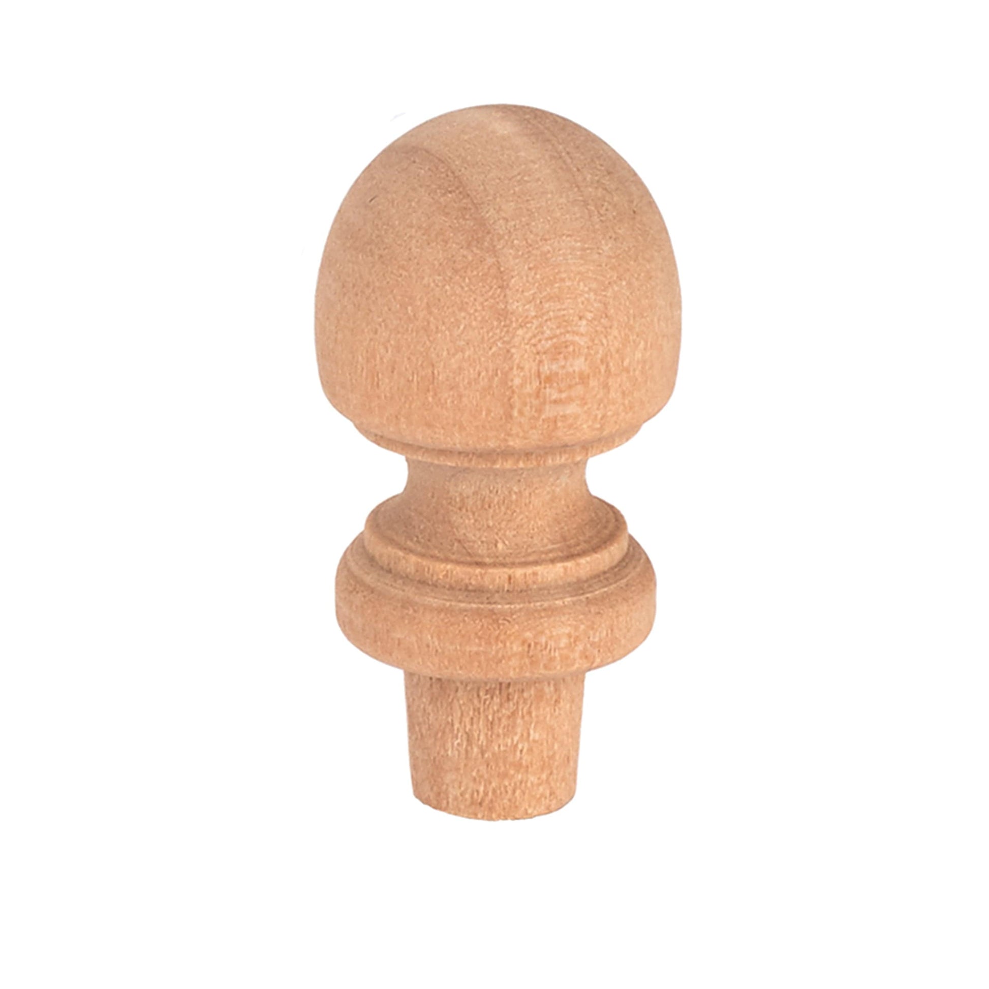 Wood Finial F4-SB 1.5in 3p alt 0