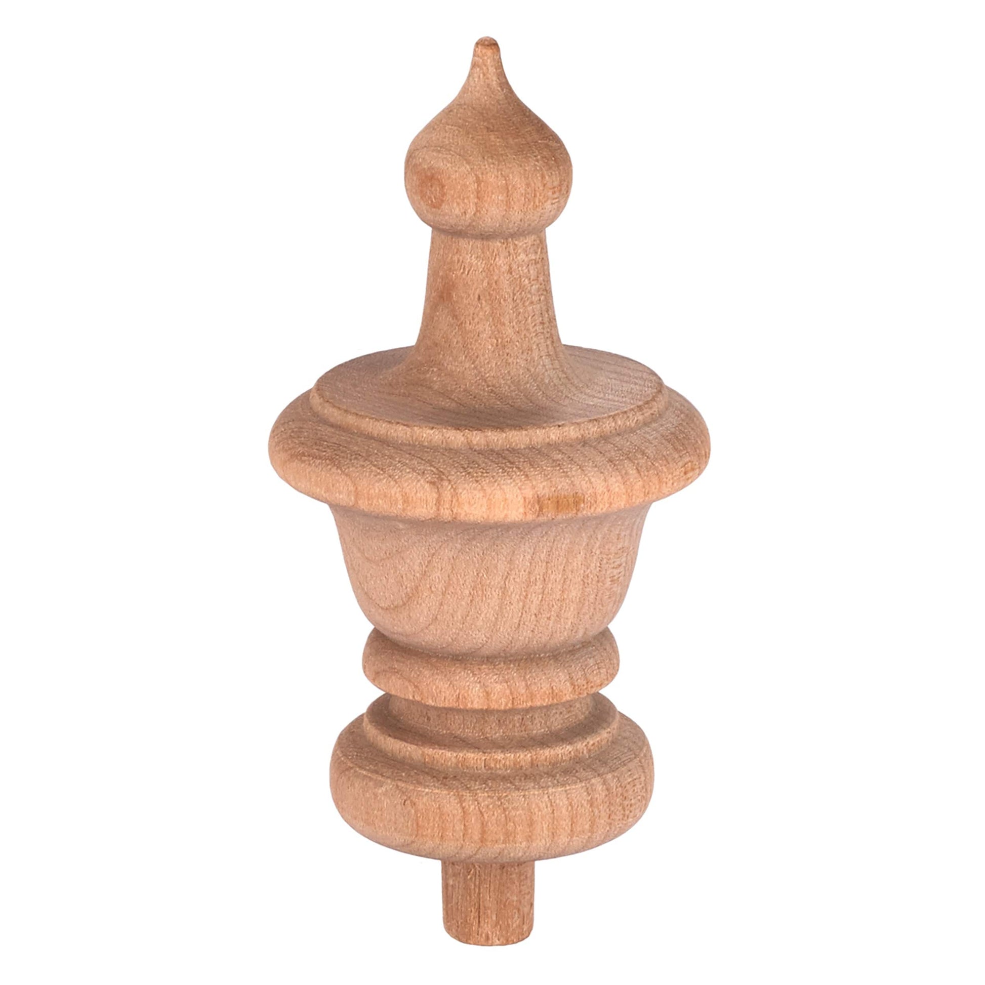 Wood Finial F9-SB 3.5in 1p alt 0