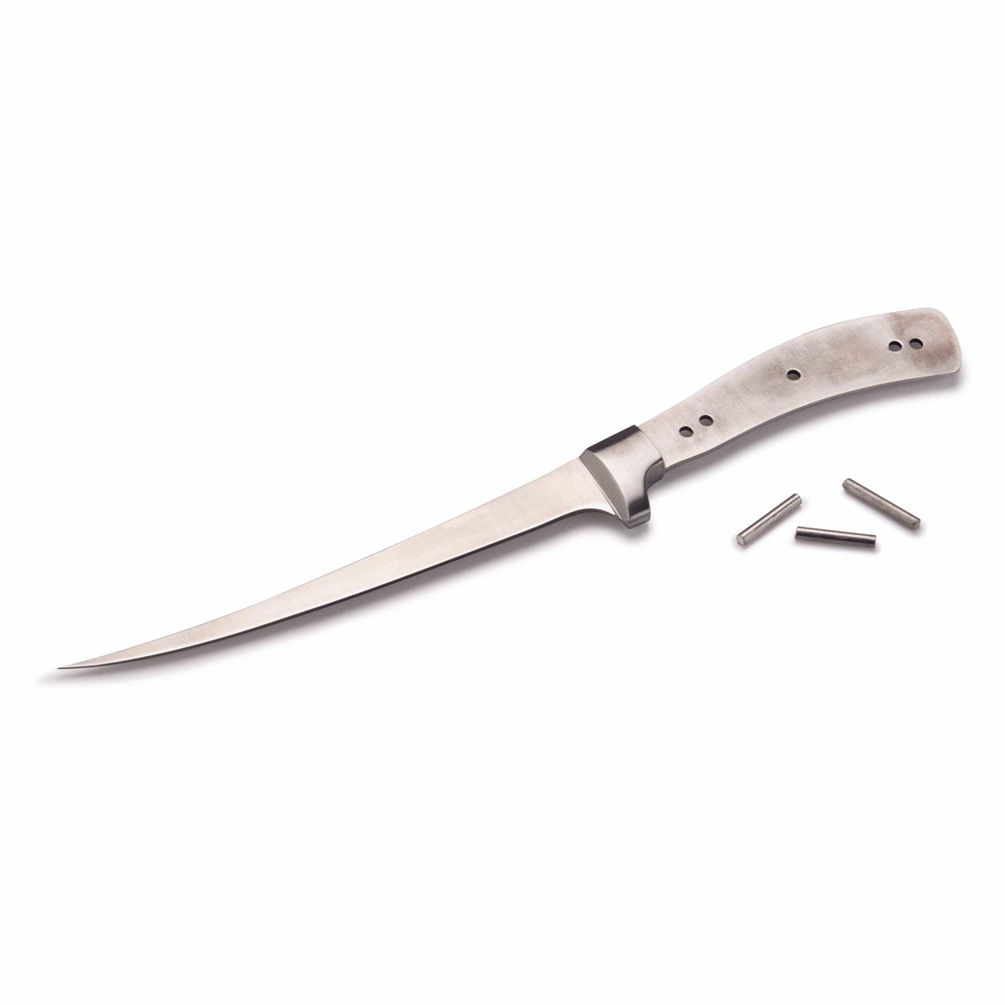 Fillet Knife for Hunting and Fishing - 12" - SS - Unfinished Kit alt 0