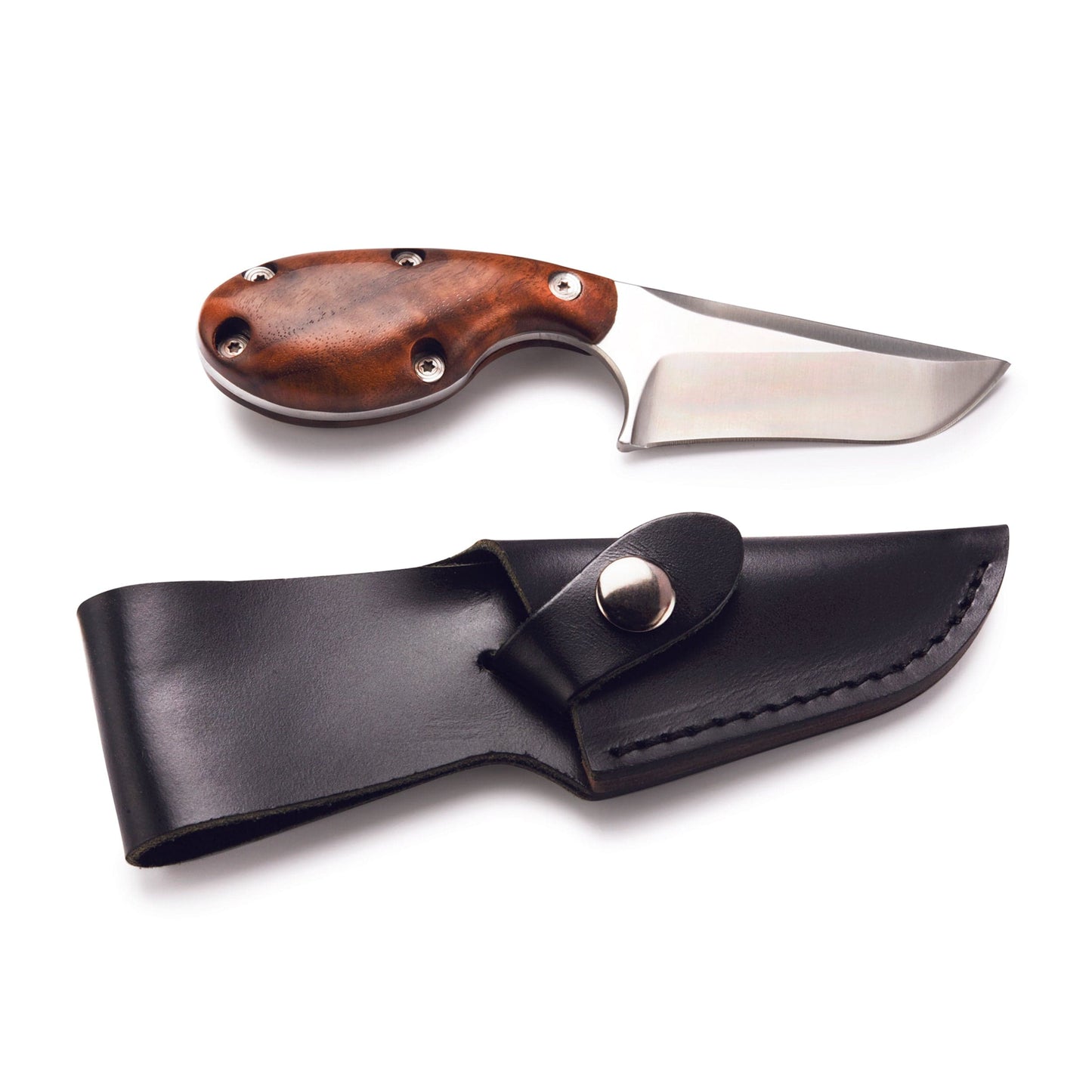 Modified Fixed Blade Skinner Knife for Hunting and Fishing - 6-3/4" - Unfinished Kit alt 0