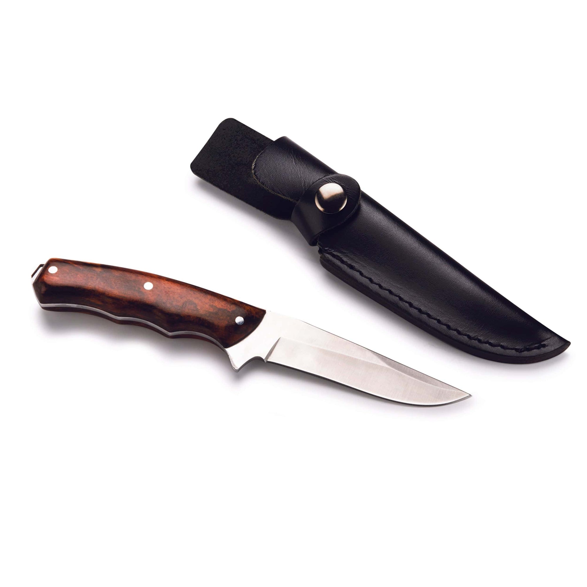 Fixed Blade Drop Point Skinner Knife for Hunting and Fishing - 8" - Unfinished Kit