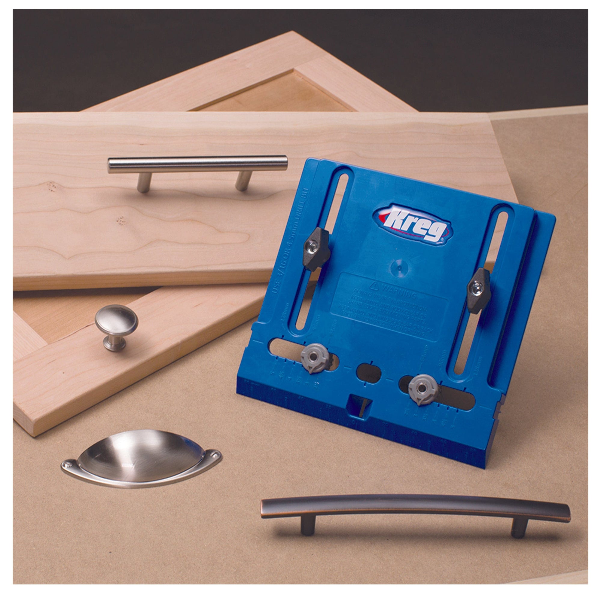 Cabinet Hardware Drilling Jig