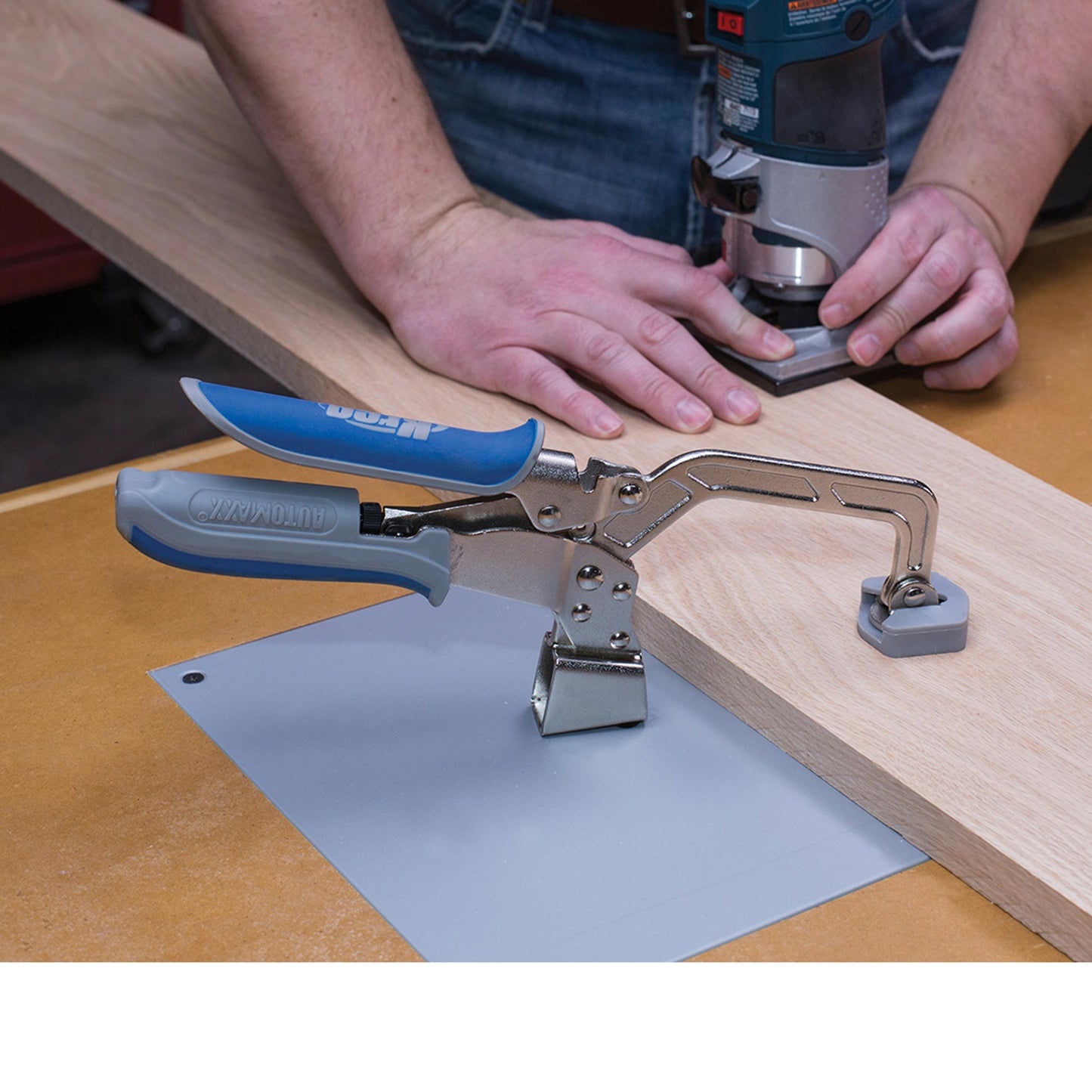 3" Automaxx Heavy-Duty Bench Clamp System alt 0