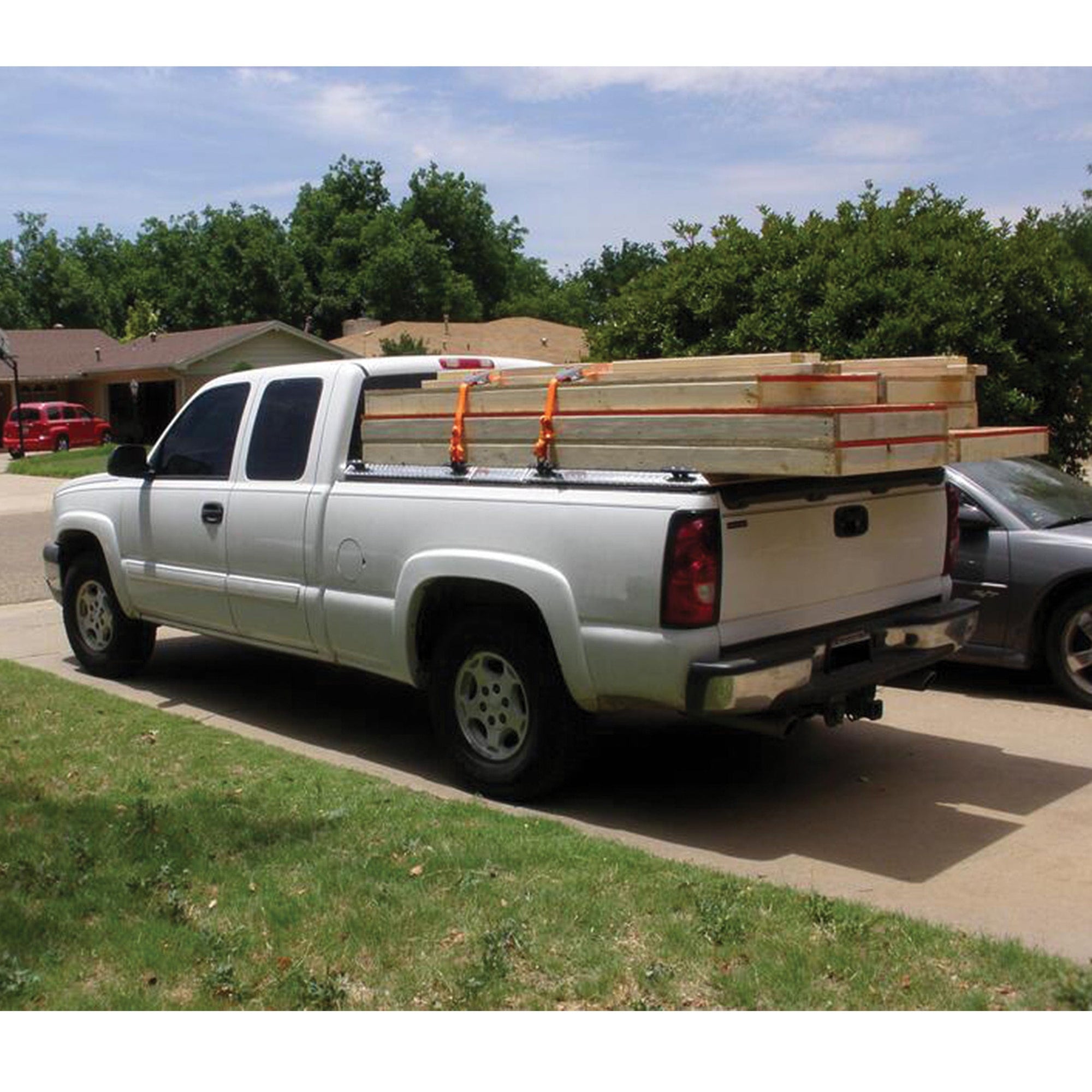 Heavy Duty Ratchet Tie Down - 2 Pack alt 0